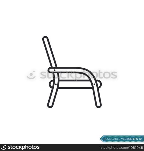 Chair Icon Vector Template Illustration Design