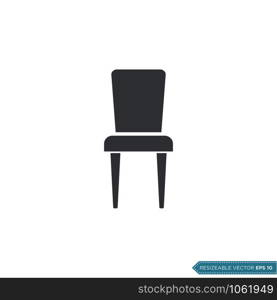 Chair Icon Vector Template Illustration Design