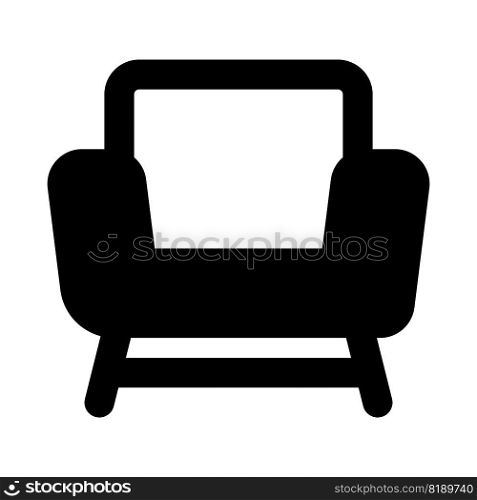 Chair with support arms or side parts.. Chair with support arms or side parts