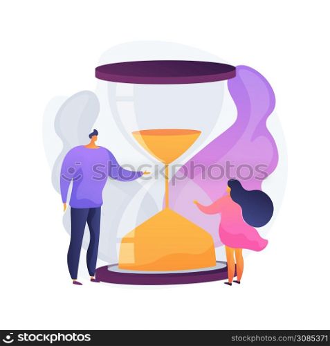 Challenges for divorced dads abstract concept vector illustration. Non-custodial father, court decision, challenging custody, depressed child, bad relations, family fight abstract metaphor.. Challenges for divorced dads abstract concept vector illustration.