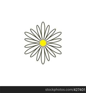 chamomile logo icon vector flower herb