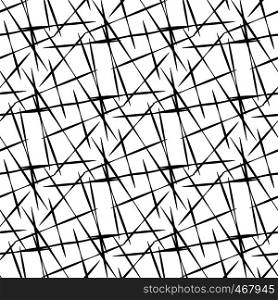 Chaotic Lines, Random Chaotic Lines Seamless Pattern, Scattered Lines, Random Chaotic Lines Asymmetrical Texture Pattern, Repetition, Seamless, Tile,Vector Art Illustration
