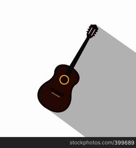 Charango, music instrument icon. Flat illustration of charango, music instrument vector icon for web isolated on white background. Charango, music instrument icon, flat style