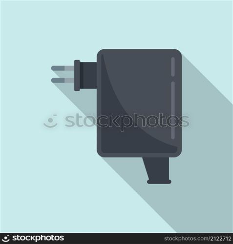 Charger icon flat vector. Charge phone. Battery cell. Charger icon flat vector. Charge phone