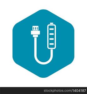 Charger icon. Simple illustration of charger vector icon for web. Charger icon, simple style