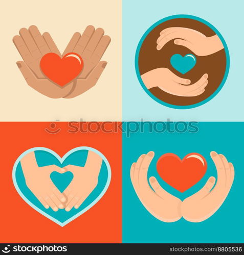 Charity vector image