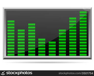 Chart in a gray box