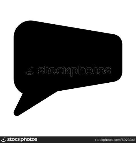 chat bubble message