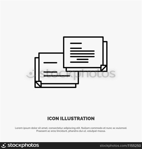 Chat, Bubble, Message, Popup Line Icon Vector