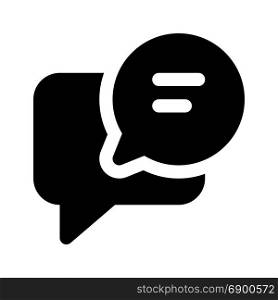 chat comment, icon on isolated background
