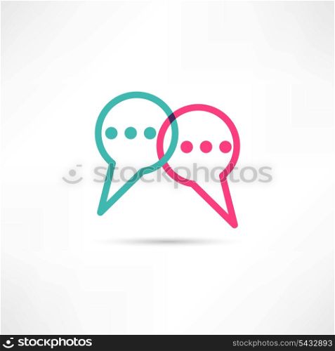 Chat concept icon