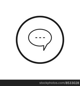 Chat icon. Chat Message Bubbles. Chat Symbol