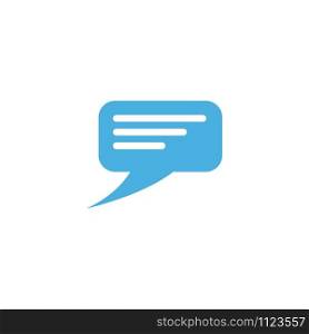 chat icon vector template illustration