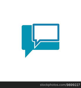 chat icon vector template illustration