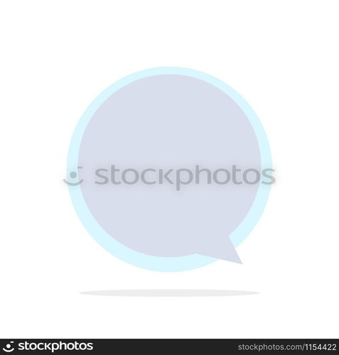 Chat, Instagram, Interface Abstract Circle Background Flat color Icon