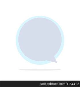 Chat, Instagram, Interface Abstract Circle Background Flat color Icon