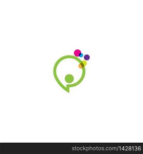 Chat Logo Template vector symbol nature