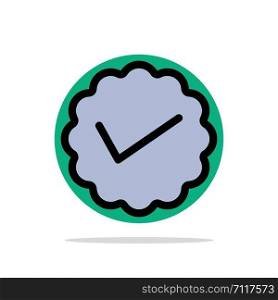 Chat, Media, Message, Social, Twitter Abstract Circle Background Flat color Icon