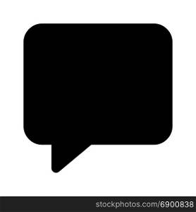 chat message, icon on isolated background
