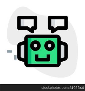 Chatbot used for handling virtual services.