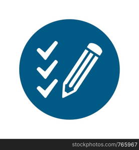 Check list, check mark, Check item, check mark icon vector logo template