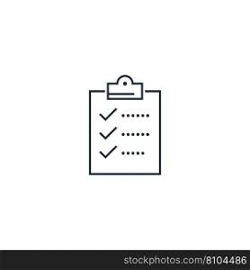 Check list creative icon from delivery icons Vector Image