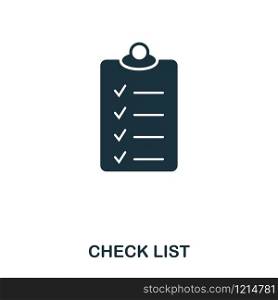 Check List icon. Line style icon design. UI. Illustration of check list icon. Pictogram isolated on white. Ready to use in web design, apps, software, print. Check List icon. Line style icon design. UI. Illustration of check list icon. Pictogram isolated on white. Ready to use in web design, apps, software, print.