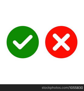 Check mark icons signs. Vector eps10 illustration