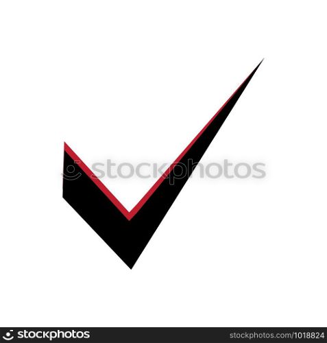 check mark logo vector
