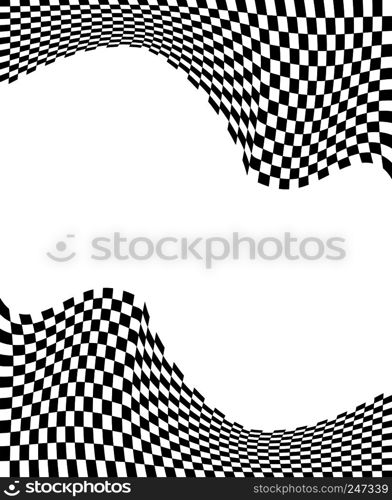 Checkered Background Design, Clean Vector Art Illustration