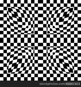 Checkered Background Design Vector Illustration