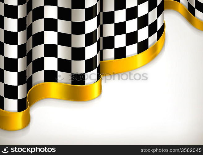 Checkered invitation background, vector