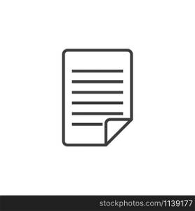 Checklist document icon graphic design template simple illustration. Checklist document icon graphic design template vector