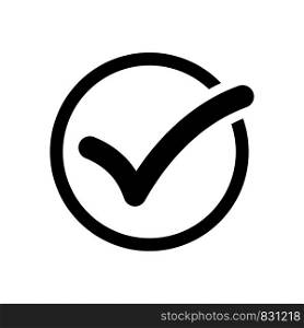 Checklist Icon Vector. Simple flat symbol