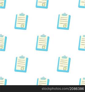 Checklist on a clipboard pattern seamless background texture repeat wallpaper geometric vector. Checklist on a clipboard pattern seamless vector