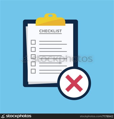 checklist - report icon vector design template
