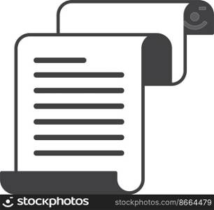 checklist report illustration in minimal style isolated on background