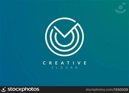 checkmark icon design template vector illustration combined with circle