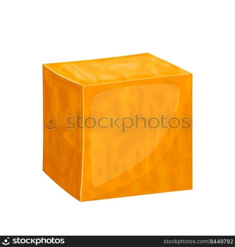 cheddar cheese cartoon. yellow white slice, piece block, chink cube cheddar cheese vector illustration. cheddar cheese cartoon vector illustration