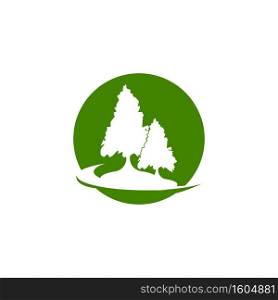 Cheddar tree logo template vector