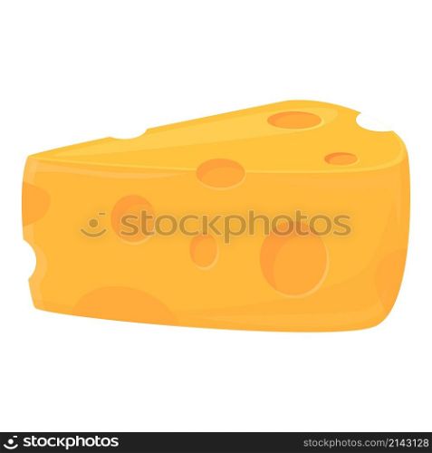 Cheese icon cartoon vector. Farm parmesan. Swiss food. Cheese icon cartoon vector. Farm parmesan