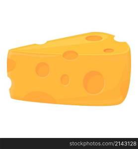 Cheese icon cartoon vector. Farm parmesan. Swiss food. Cheese icon cartoon vector. Farm parmesan