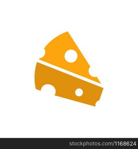 Cheese icon design template vector isolated illustration