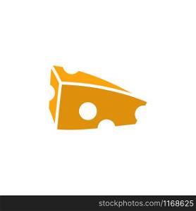 Cheese icon design template vector isolated illustration