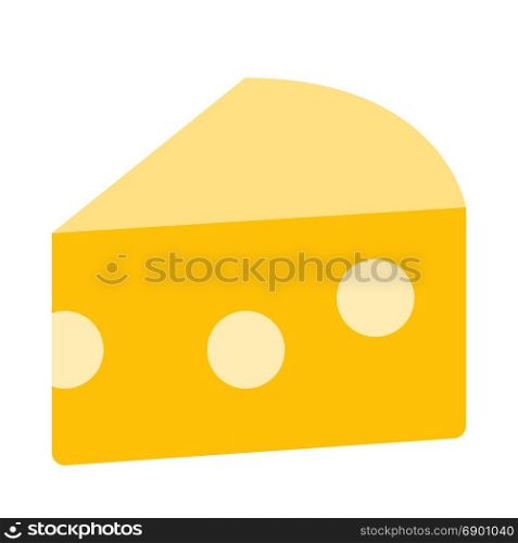 cheese, icon on isolated background