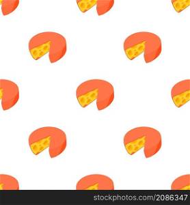 Cheese pattern seamless background texture repeat wallpaper geometric vector. Cheese pattern seamless vector