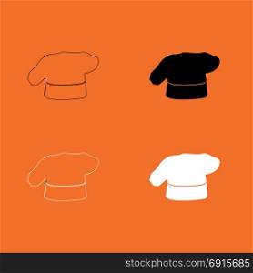 Chef cooking hat icon .