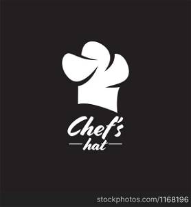 Chef hat graphic design template vector isolated