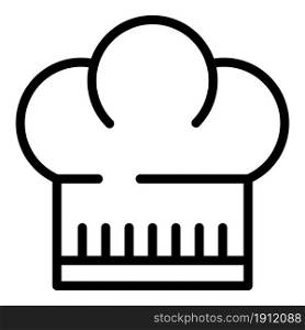 Chef hat icon outline vector. Cook kitchen. Cap cooker. Chef hat icon outline vector. Cook kitchen