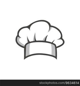 Chef hat logo Royalty Free Vector Image